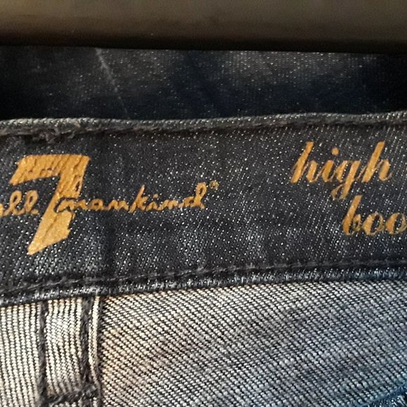 7 For All Mankind high waist bootcut jeans - Picture 2 of 6